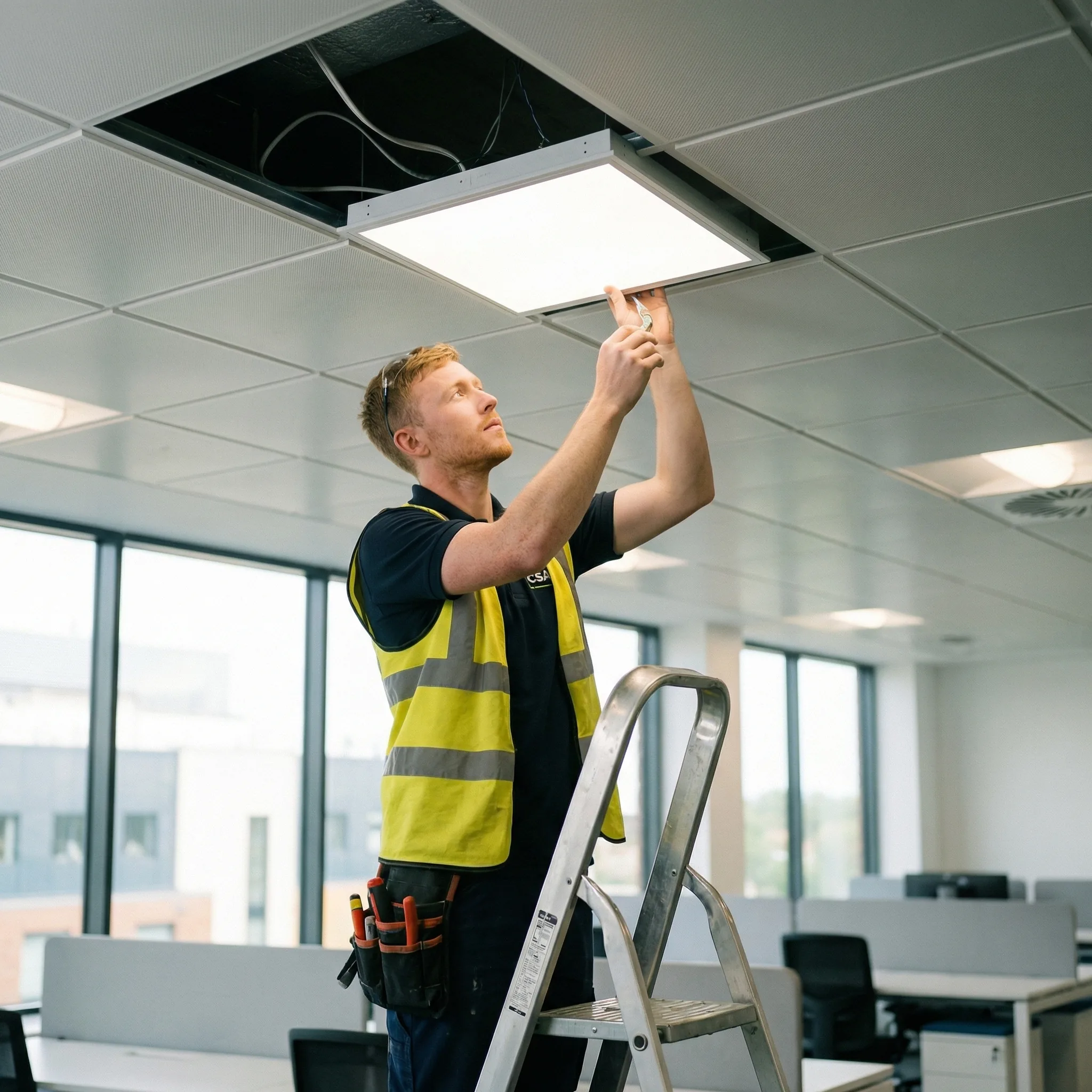 LED lighting upgrade Cork