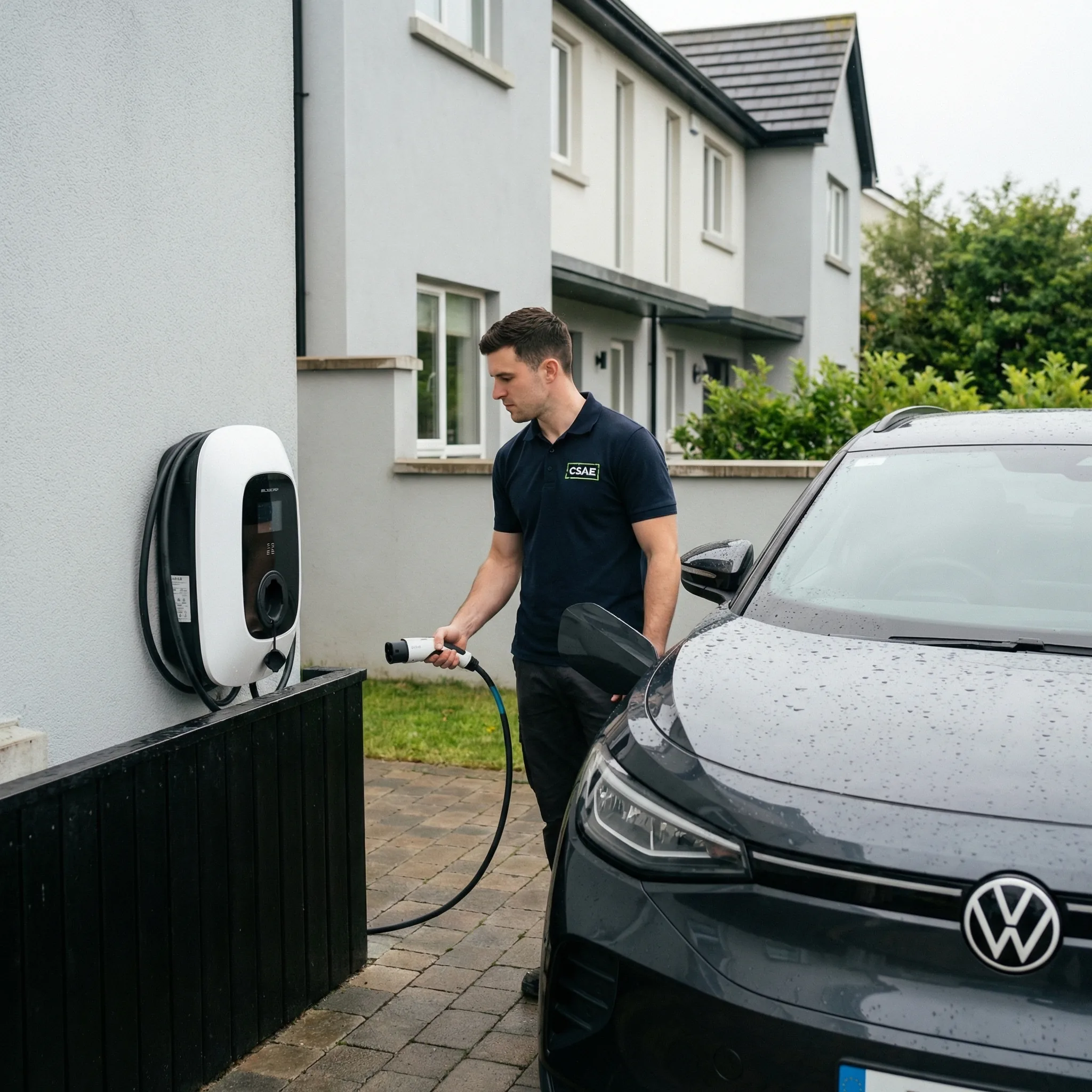 EV charger installation in Cork